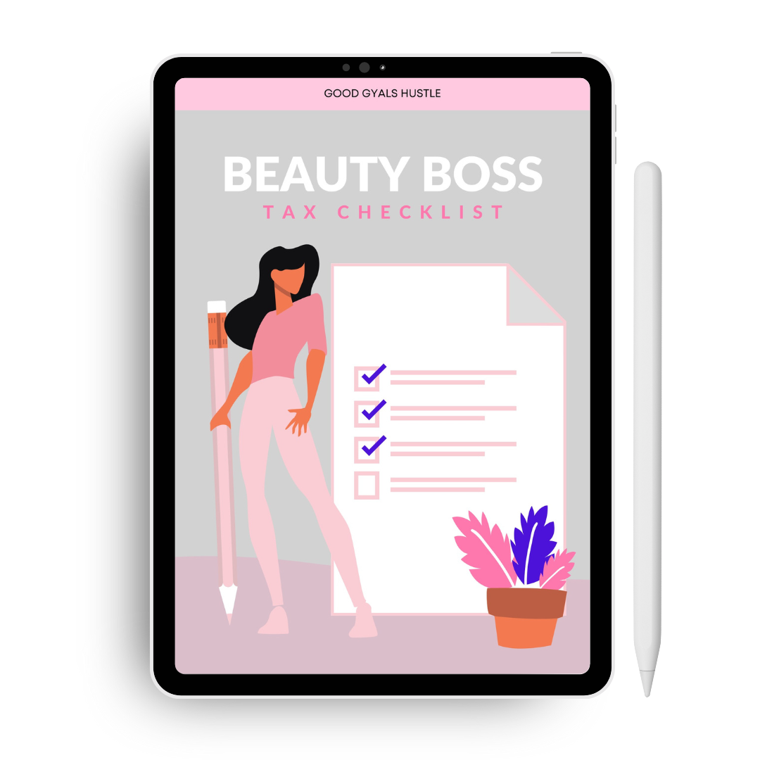 Beauty Boss: Tax Checklist