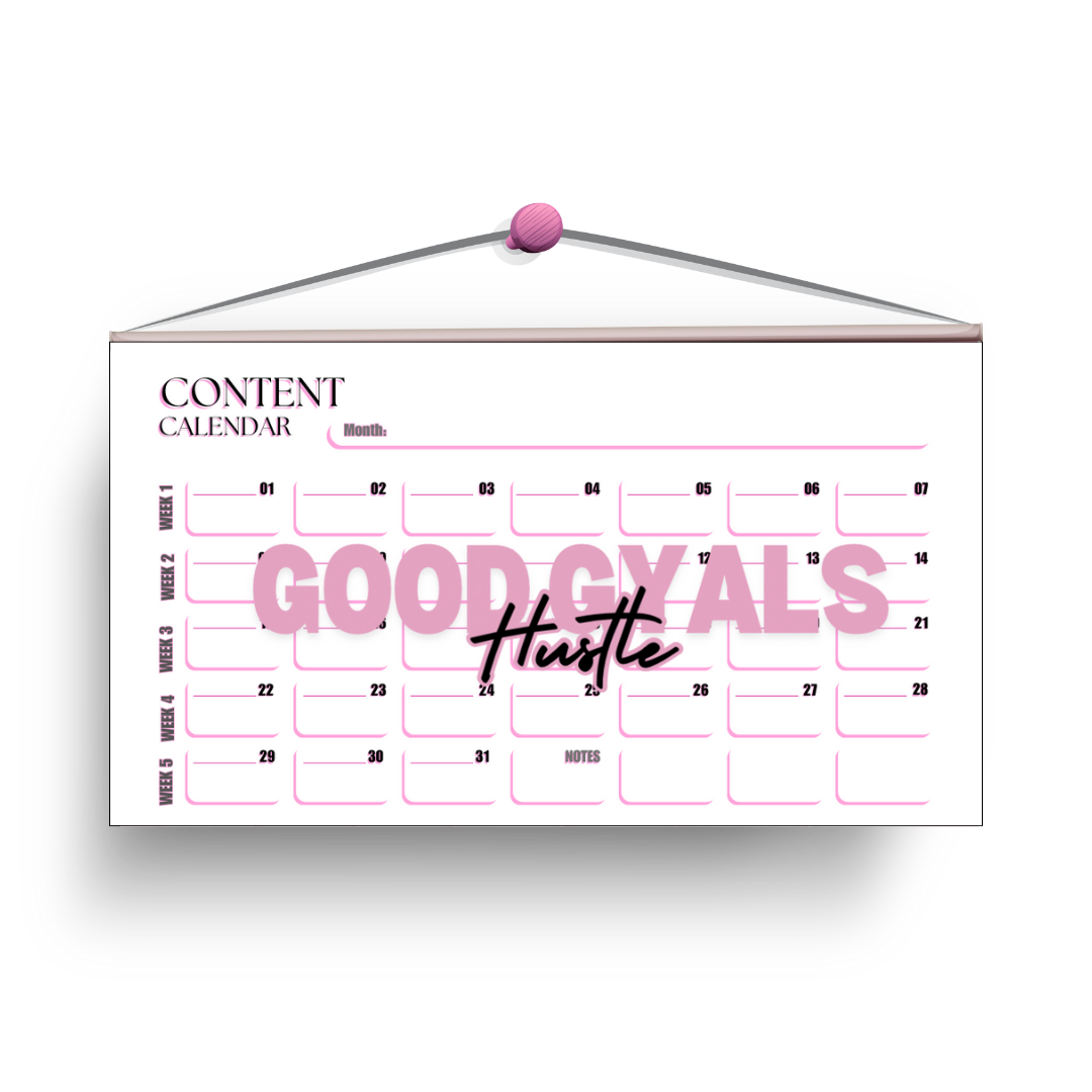 31-Day Social Media Content Calendar